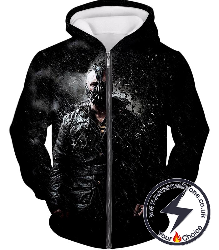 Commander League of Shadows Bane HD Cool Black Zip Up Hoodie